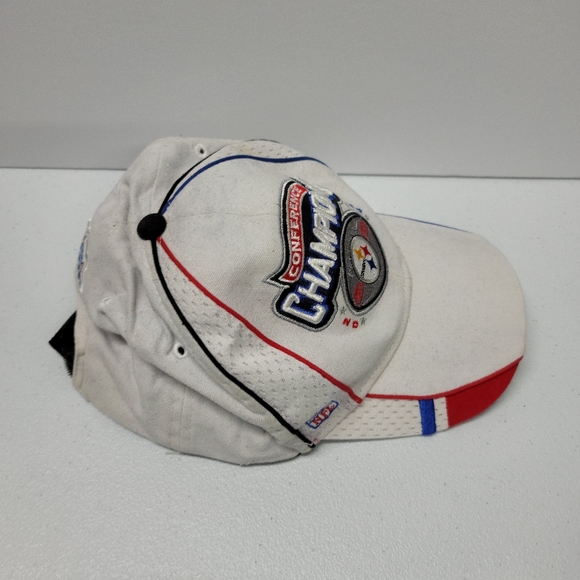 NFL Pittsburgh Steelers 2004 SuperBowl CHAMPIONS LOCKER ROOM HAT - Picture 2 of 8